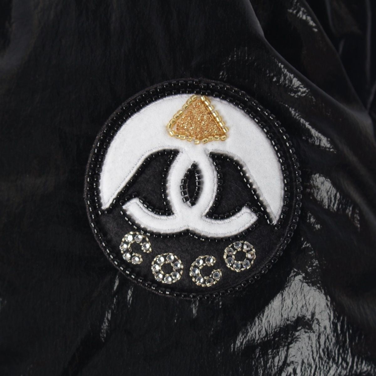 CHANEL Coco Neige 25/26 CC Logo Puffer Down Coat Size 42