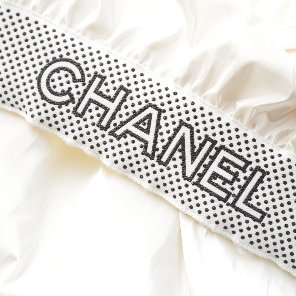 CHANEL Coco Neige 25/26 CC Logo Puffer Down Coat Size 42