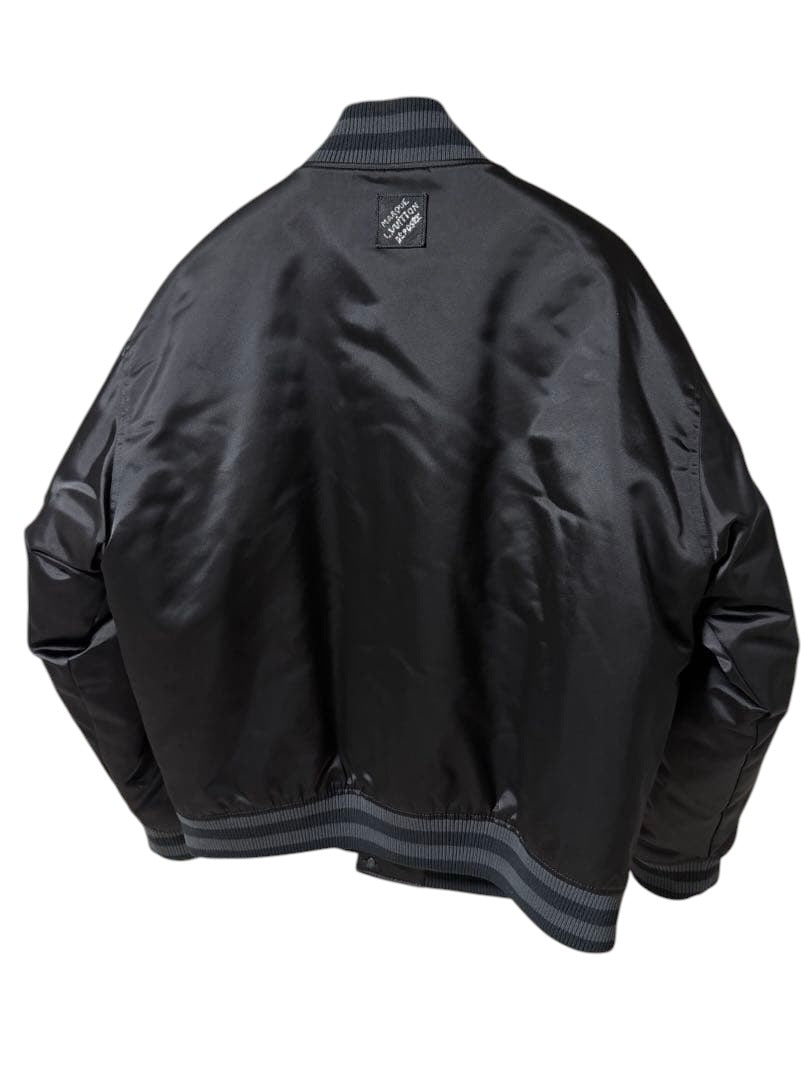 Louis Vuitton 25SS Embellished Nylon Baseball Blouson Size 50