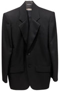 Saint Laurent 24SS Power Shoulder Smoking Jacket