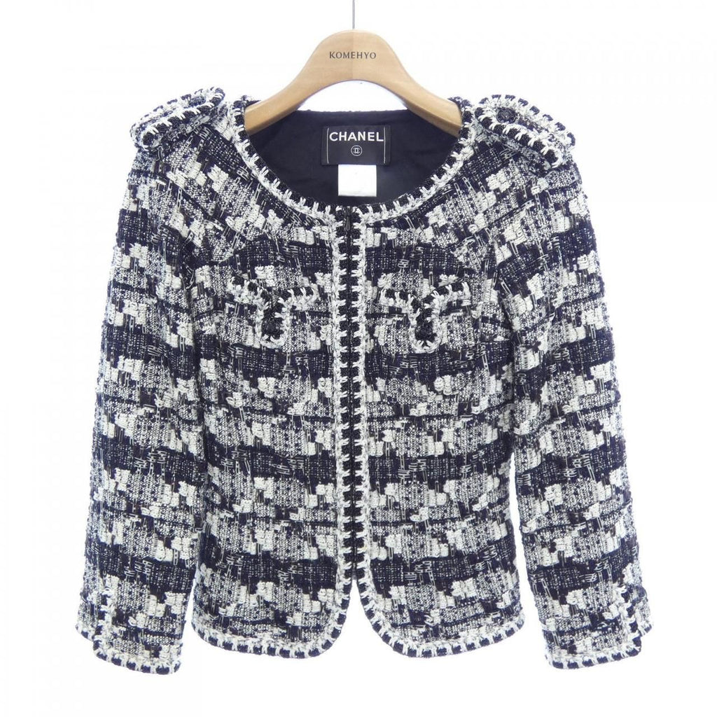 CHANEL 2006 06C Collarless Jacket Size 34 P27771V17033