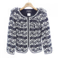 CHANEL 2006 06C Collarless Jacket Size 34 P27771V17033