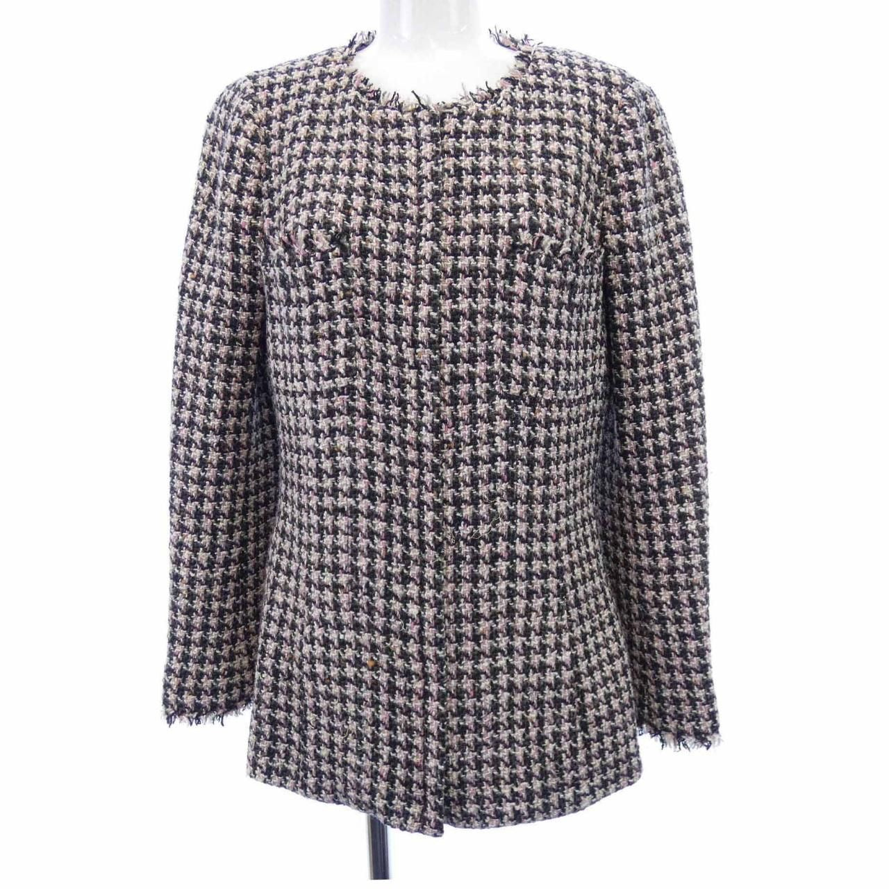 CHANEL 2008 08A Collarless Jacket Size 38 P33582V19719