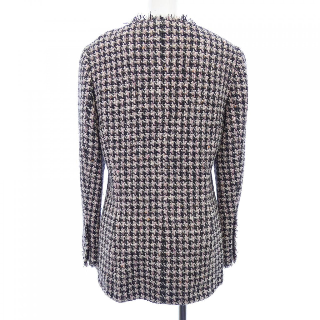 CHANEL 2008 08A Collarless Jacket Size 38 P33582V19719