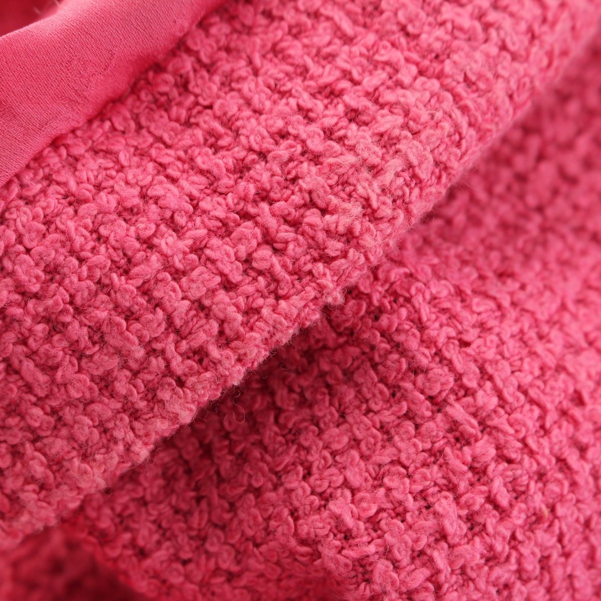 CHANEL 2017 CC Coco Button Tweed Jumpsuit P56053 Pink / Size 36