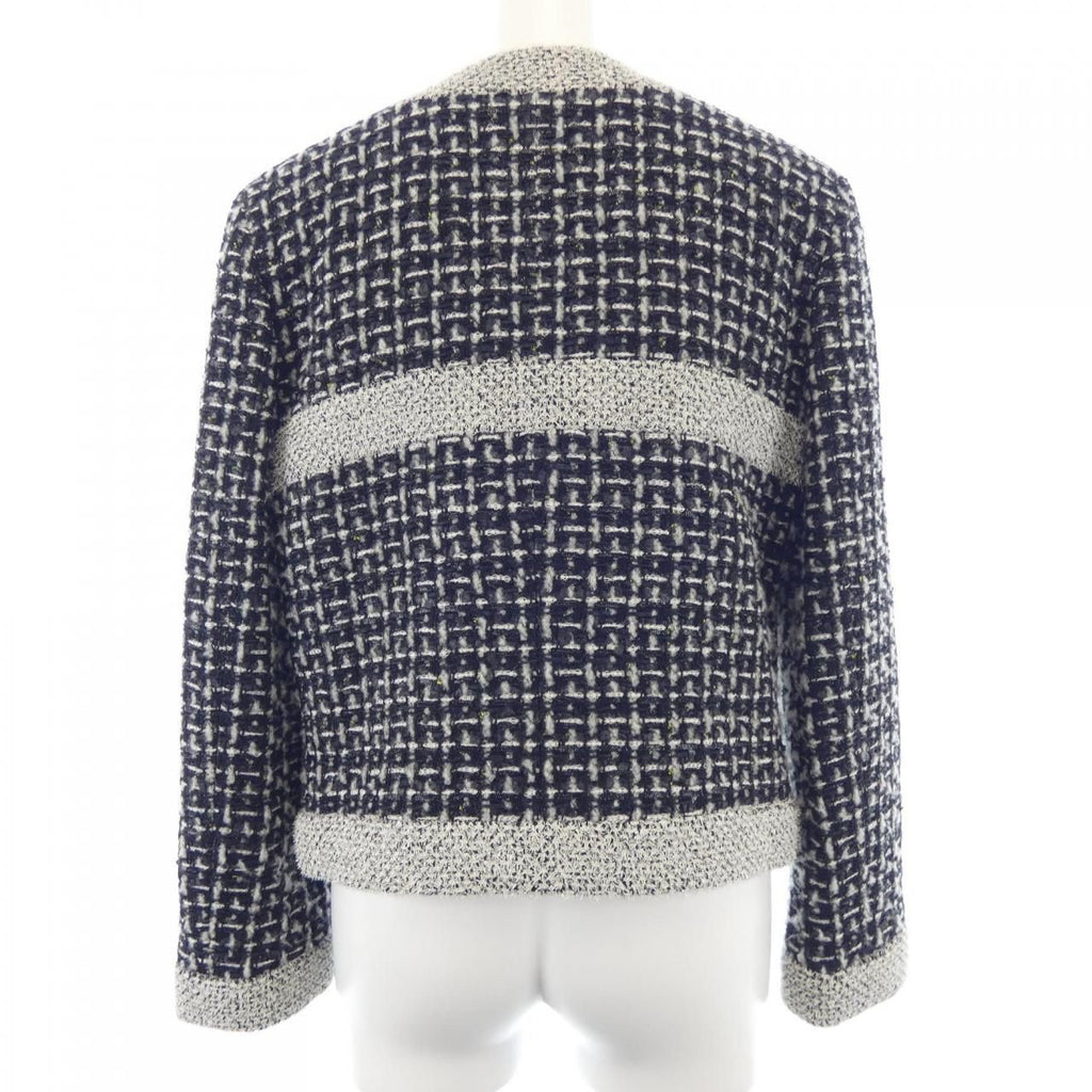 CHANEL Collarless Jacket Size 38
