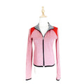 CHANEL Coco Mark Embroidery Reversible Zip Hoodie / Size 36