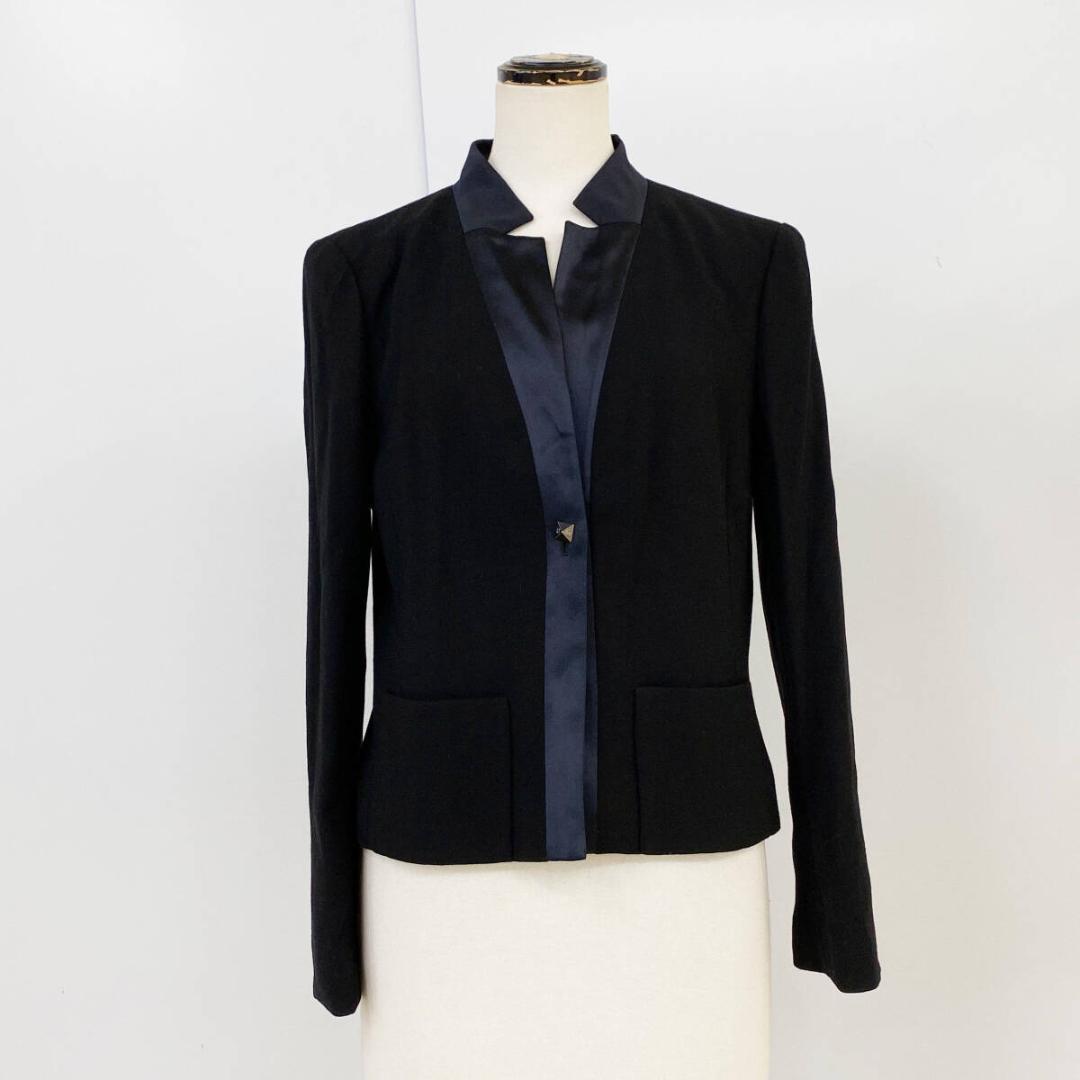CHANEL Black Jacket P21990W03211 / Size 38