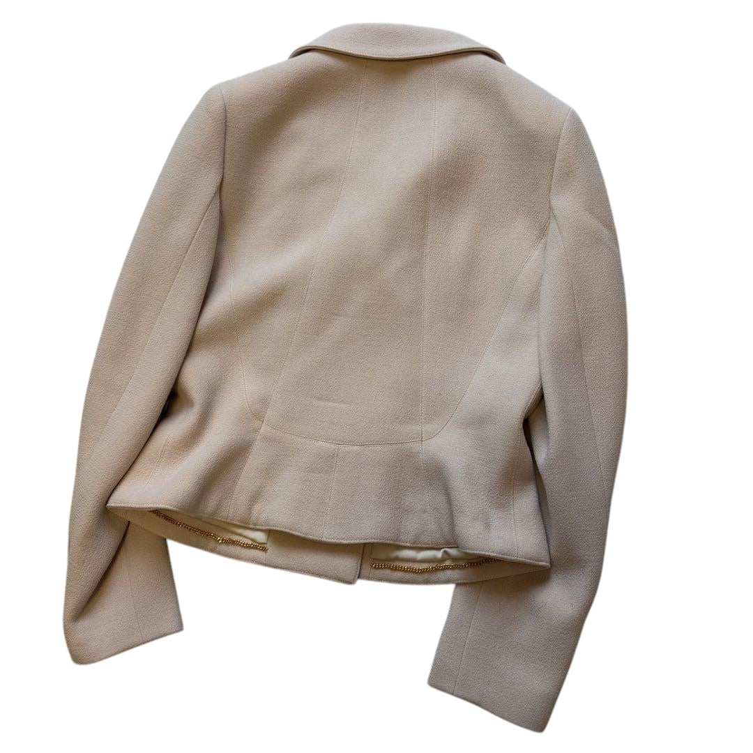 CHANEL 96A Setup Chain Coco Mark — Jacket & Skirt Set / Size 40