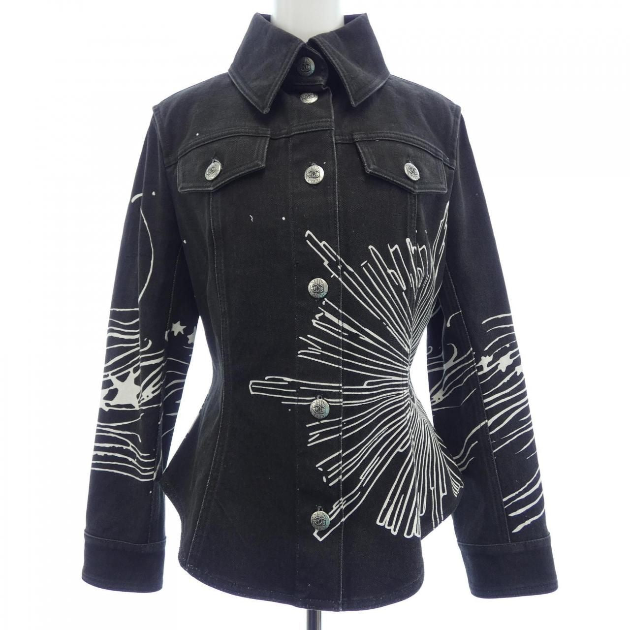CHANEL Denim Jacket Size 34 P71936V63577