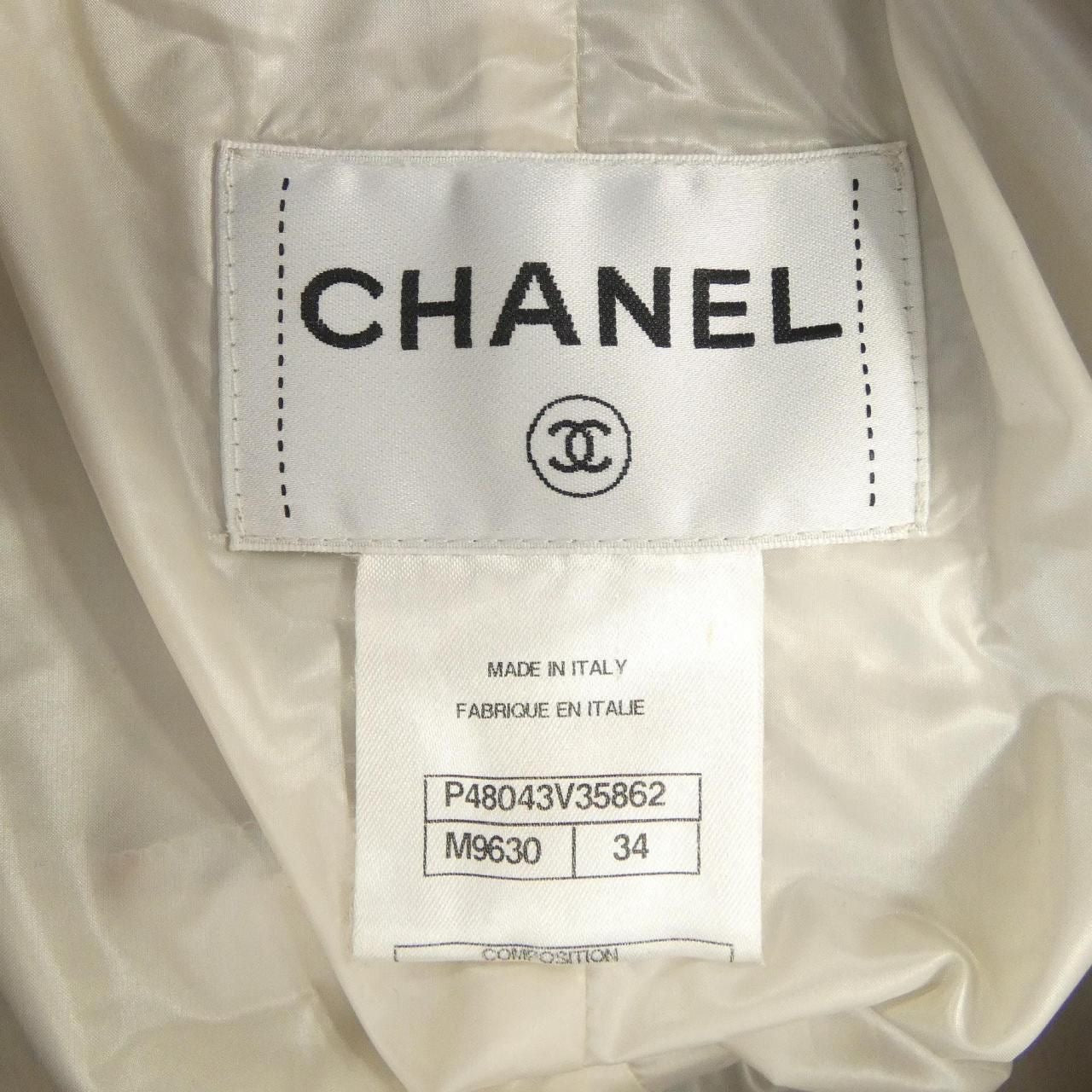 CHANEL Collarless Jacket Size 34 P48043V35862