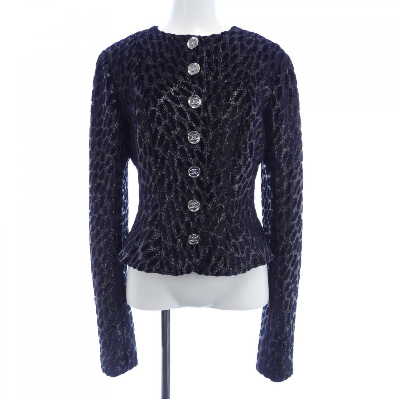 CHANEL Collarless Jacket Size 36 P75180V66865