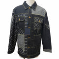 Louis Vuitton x Nigo 2022SS Monogram Denim Jacket Indigo Blue 44