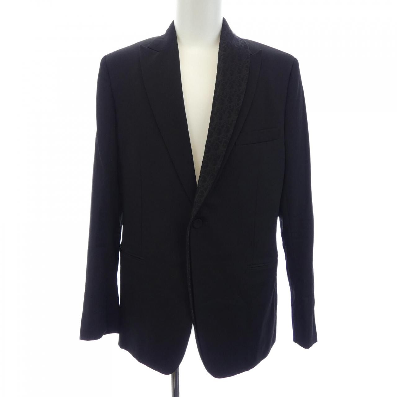 Dior Asymmetric Oblique Jacket 033C228B4739 48