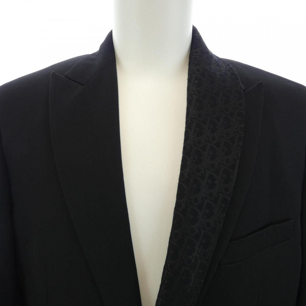 Dior Asymmetric Oblique Jacket 033C228B4739 48