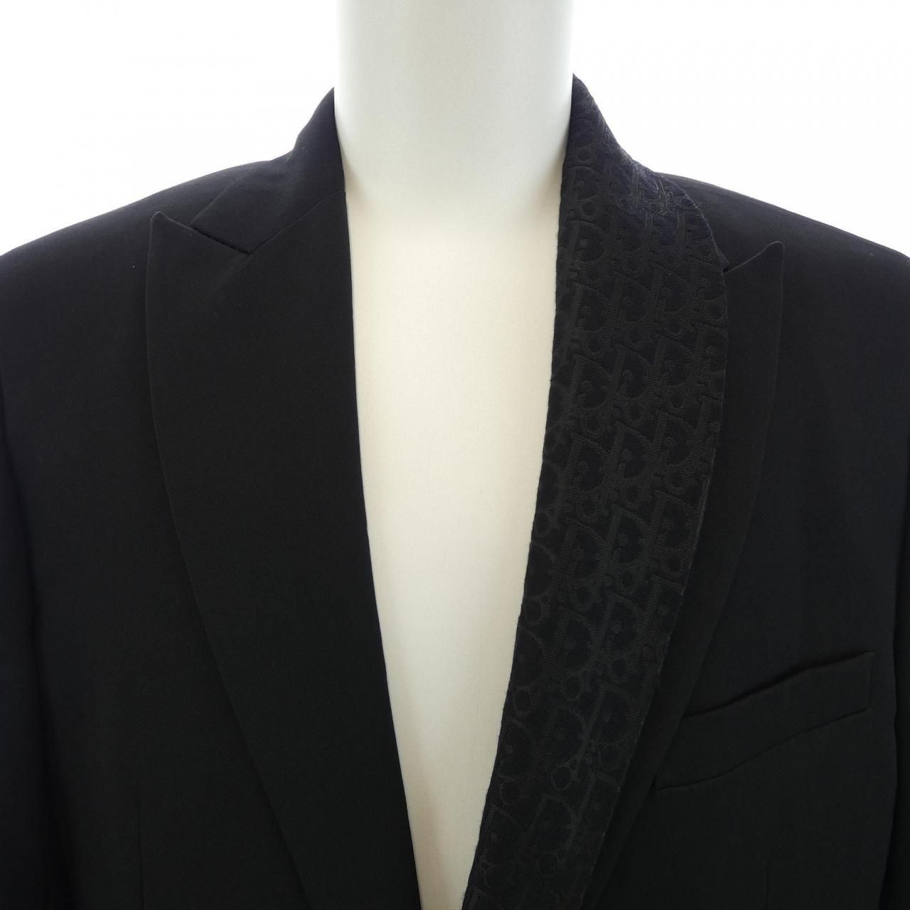 Dior Asymmetric Oblique Jacket 033C228B4739 48