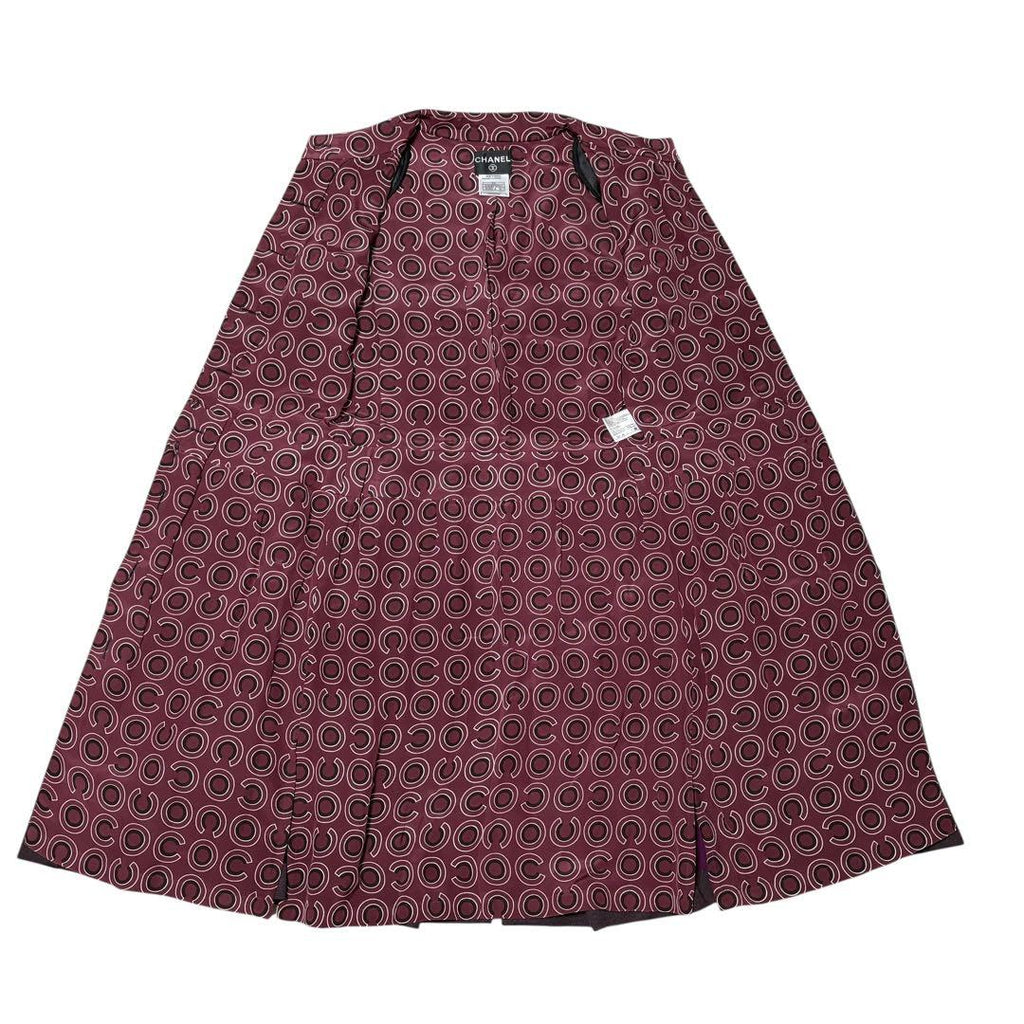 CHANEL Coco Button Coat 38