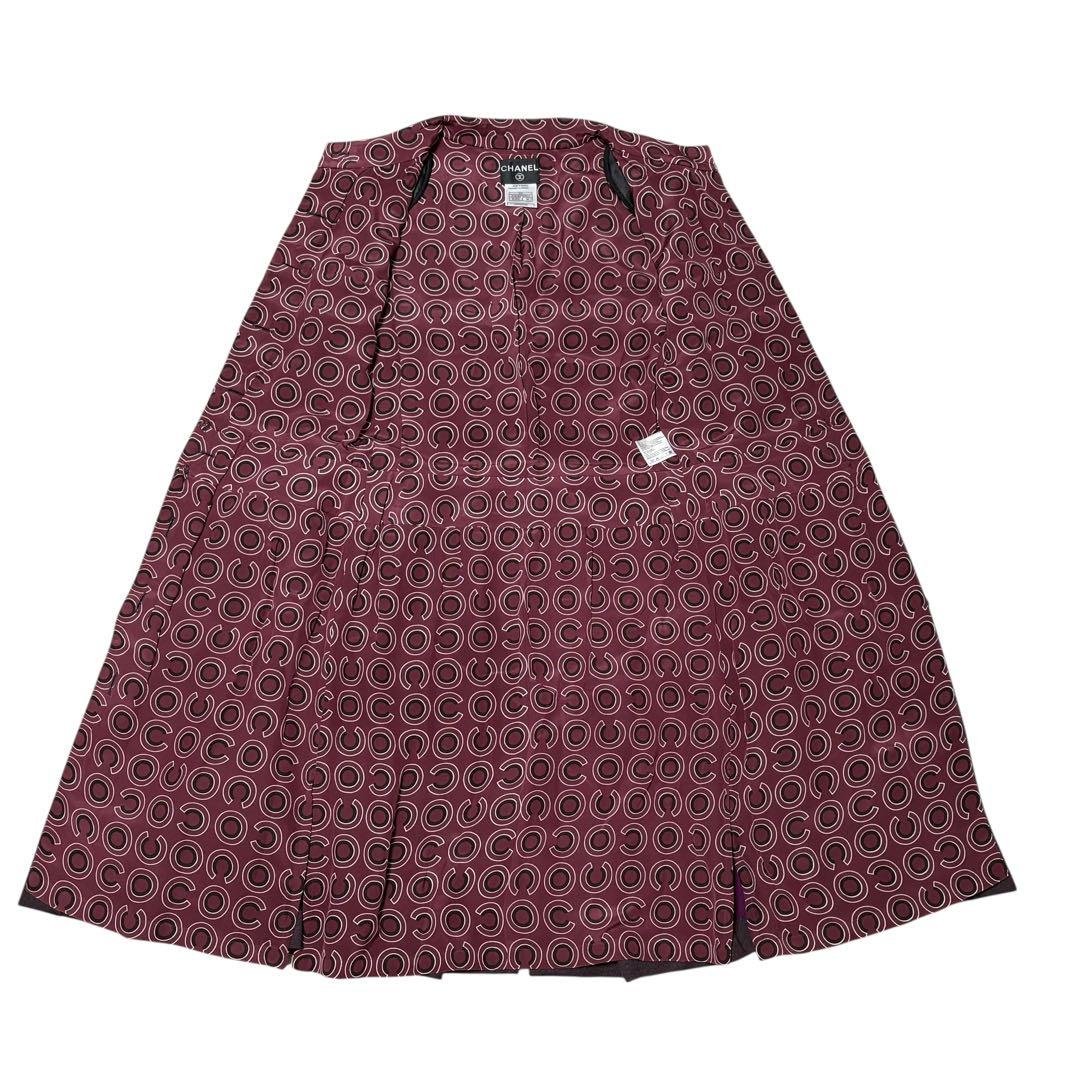 CHANEL Coco Button Coat 38