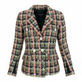 CHANEL 2020 Cruise P62793 Sequin Tweed 4-Pocket Jacket Size 34