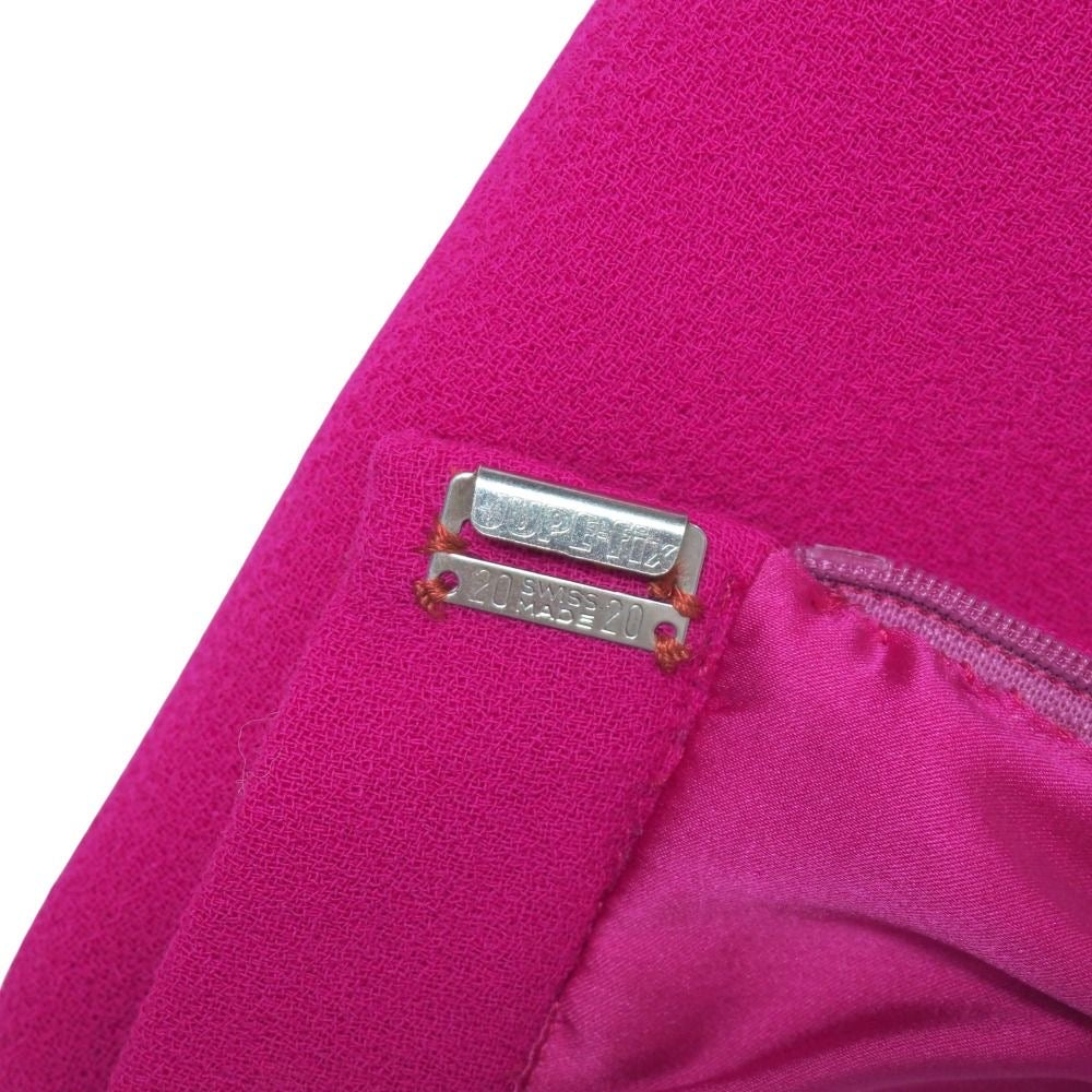 Vintage CHANEL Skirt Suit Setup Long Jacket & Tight Skirt Coco Mark