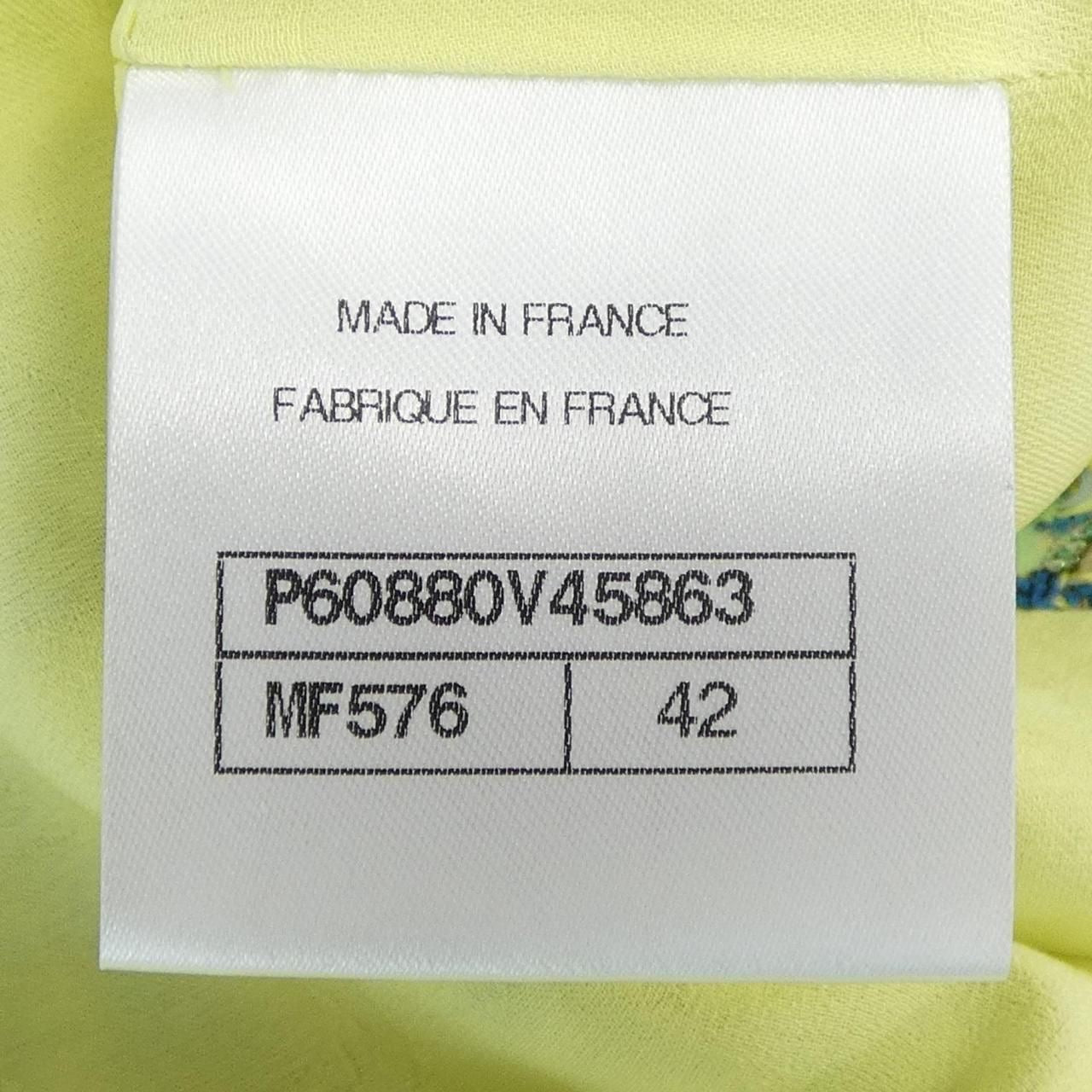 CHANEL P60880V45863 Collarless Jacket Size 42