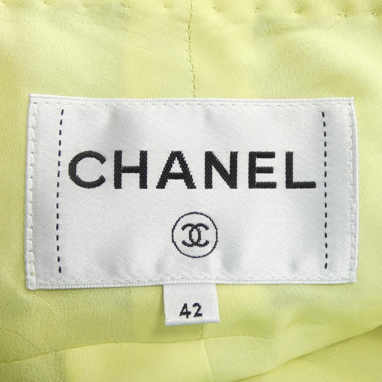 CHANEL P60880V45863 Collarless Jacket Size 42