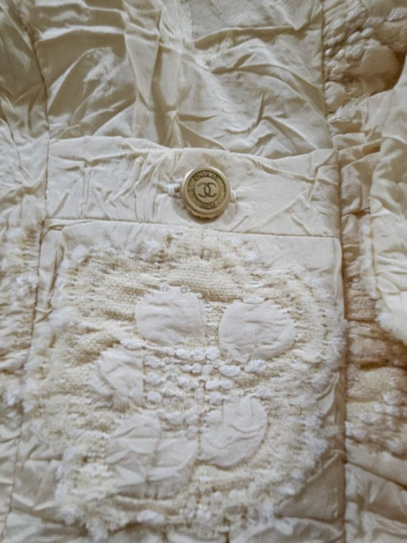 CHANEL Camellia Jacket Size 34