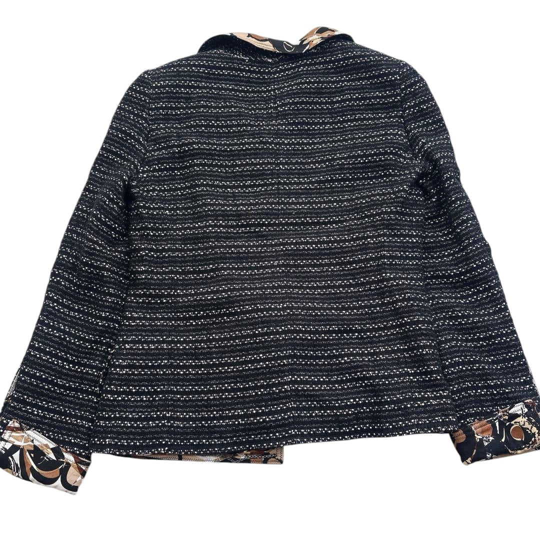 CHANEL All-Over Pattern CC Button Jacket Setup suit skirt