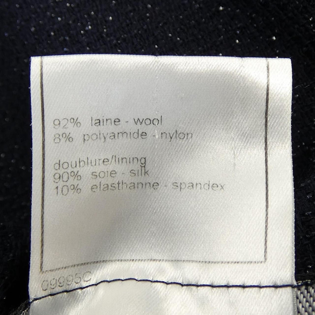 Vintage CHANEL 00T P15256V08504 Collarless Jacket Size 36