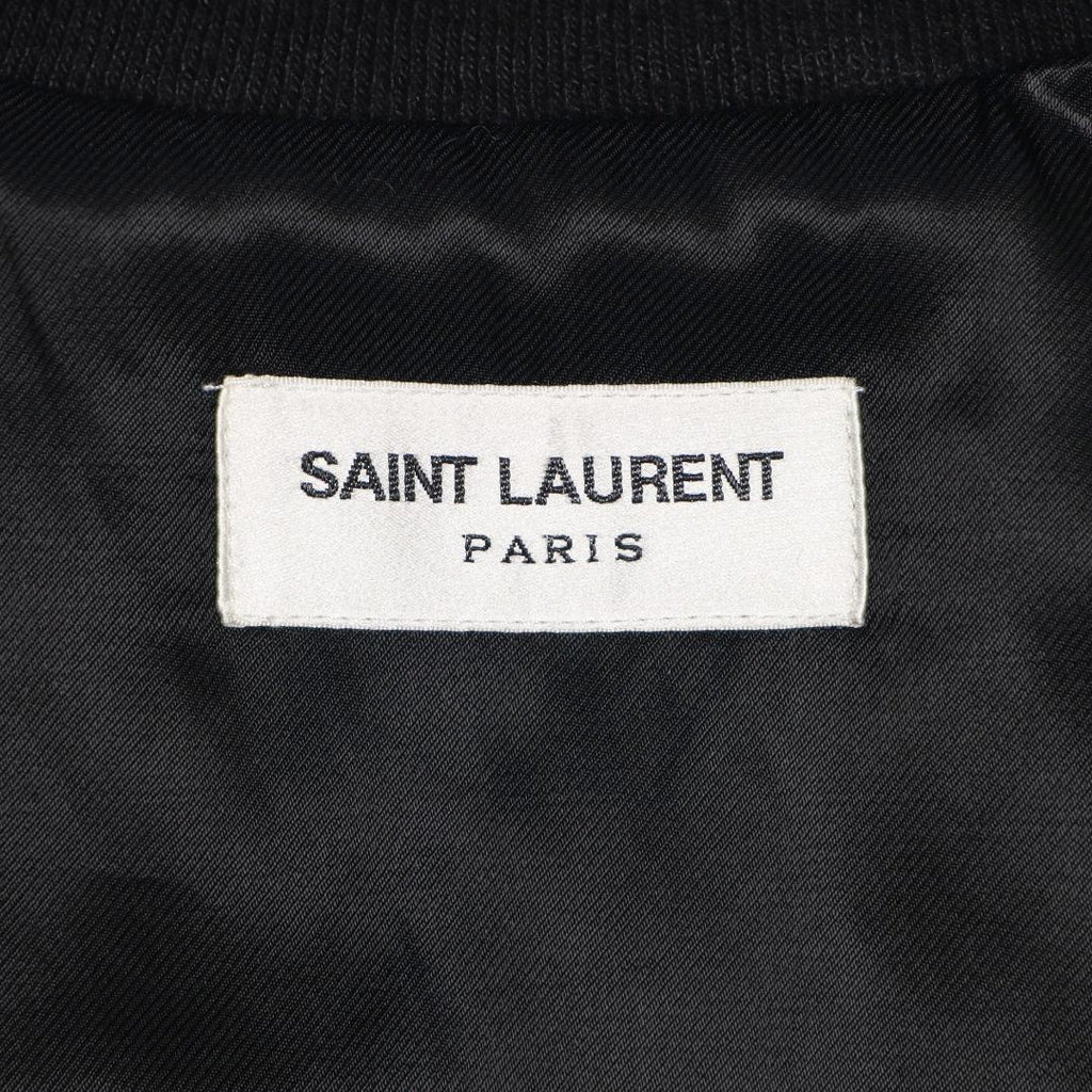 SAINT LAURENT PARIS 18SS Varsity Jacket Size 48