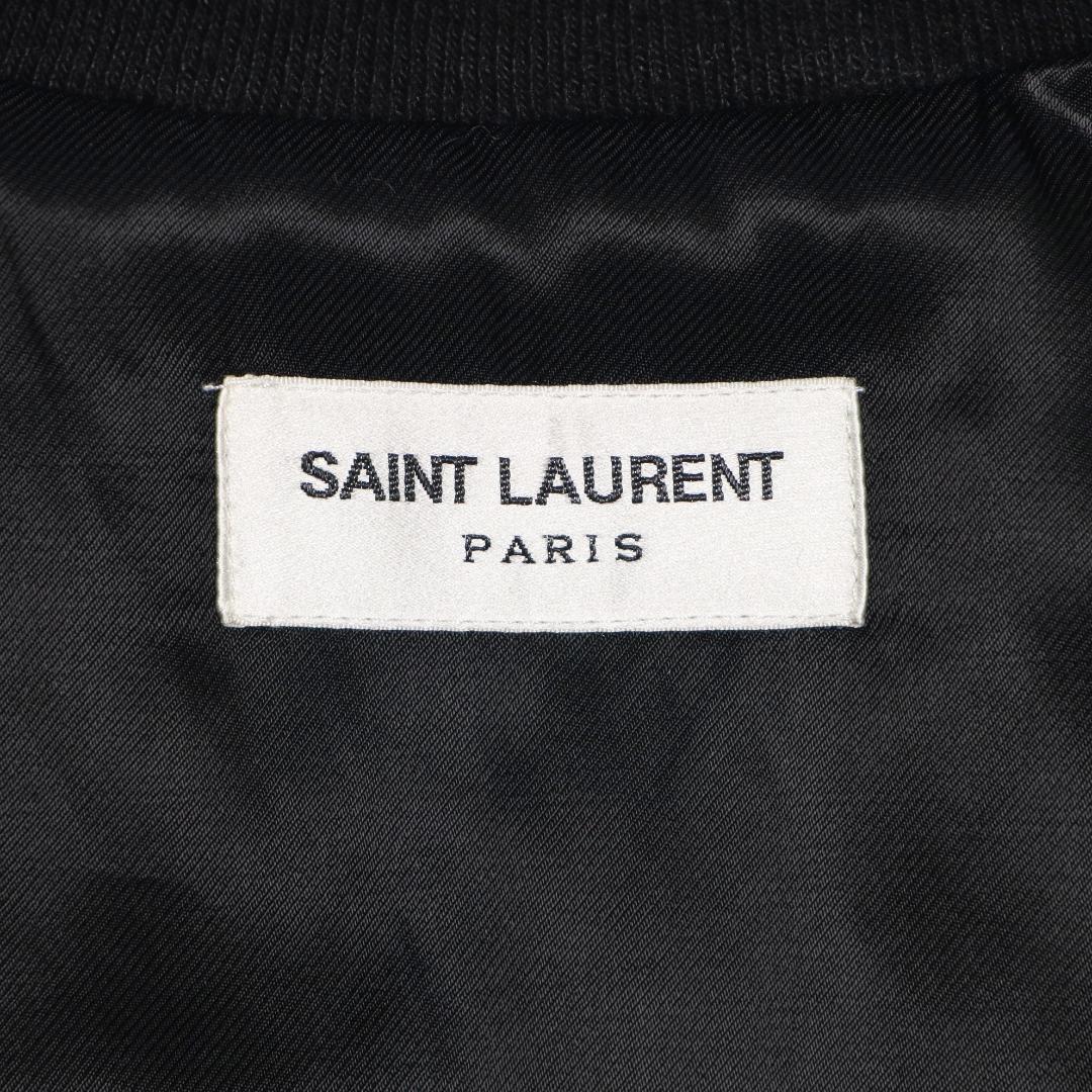 SAINT LAURENT PARIS 18SS Varsity Jacket Size 48