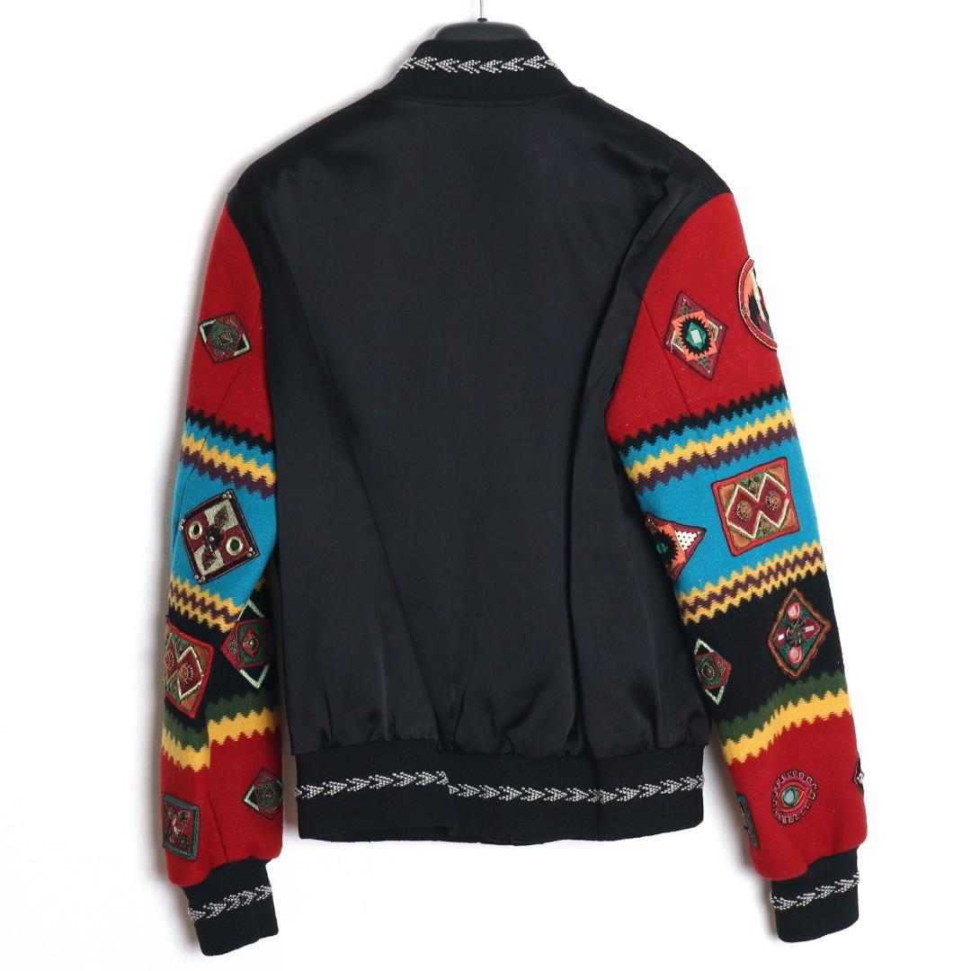 SAINT LAURENT PARIS 18SS Varsity Jacket Size 48