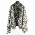 SAINT LAURENT PARIS 22SS Kimono Jacket in Brushed Jacquard Mohair Size XS
