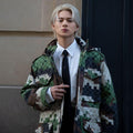 LOUIS VUITTON Camouflage Damoflage Military Blouson Jacket Size 46
