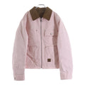LOUIS VUITTON 25AW Workwear Blouson Zip-Up Work Jacket Pink Size 50