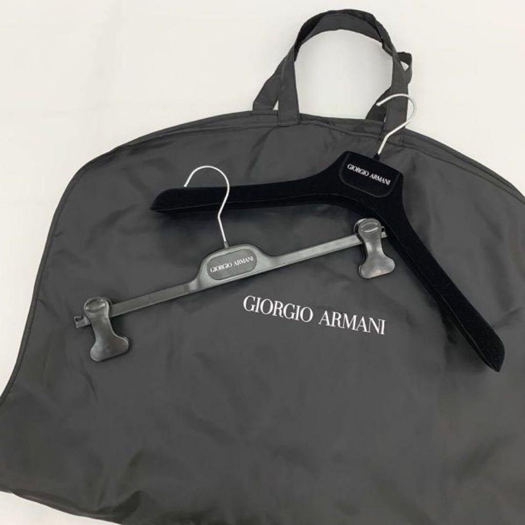 Recent Giorgio Armani Track Set Up Suit Velvet Velour Sweat Jacket 46 Navy Men