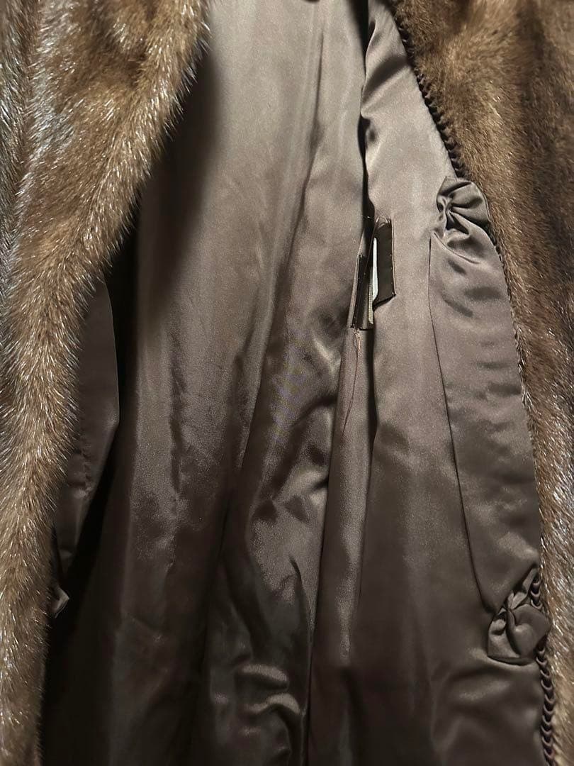 Legendary $20000 Men Woman Lanvin mink coat fur Jacket top quality Brown