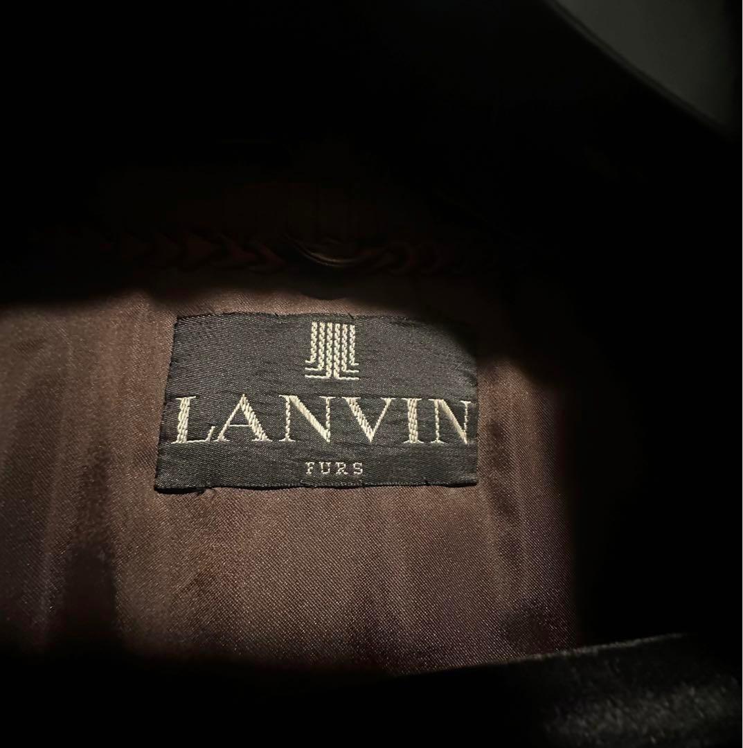 Legendary $20000 Men Woman Lanvin mink coat fur Jacket top quality Brown