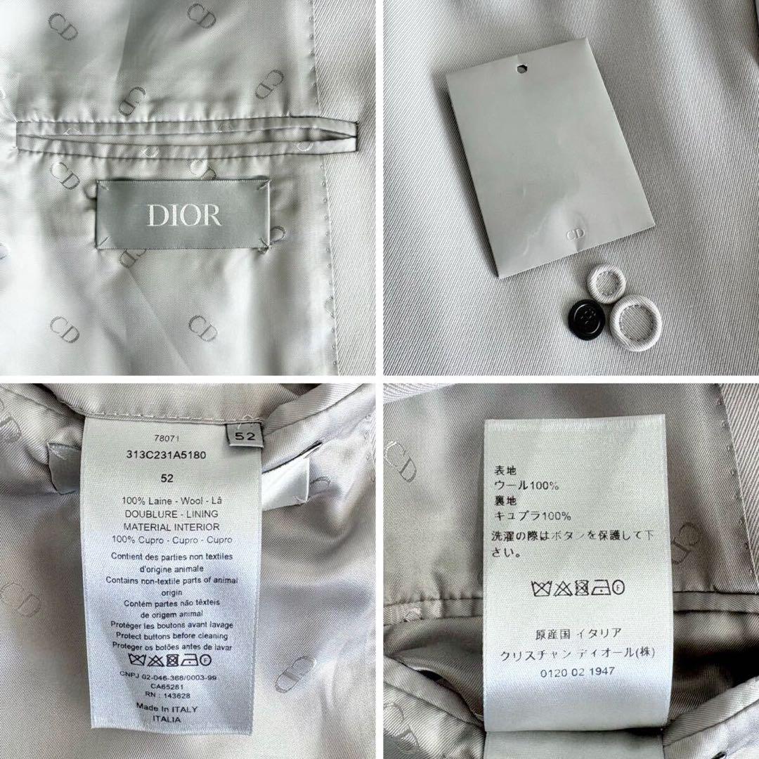 DIOR HOMME Tailored Jacket Black Size 52