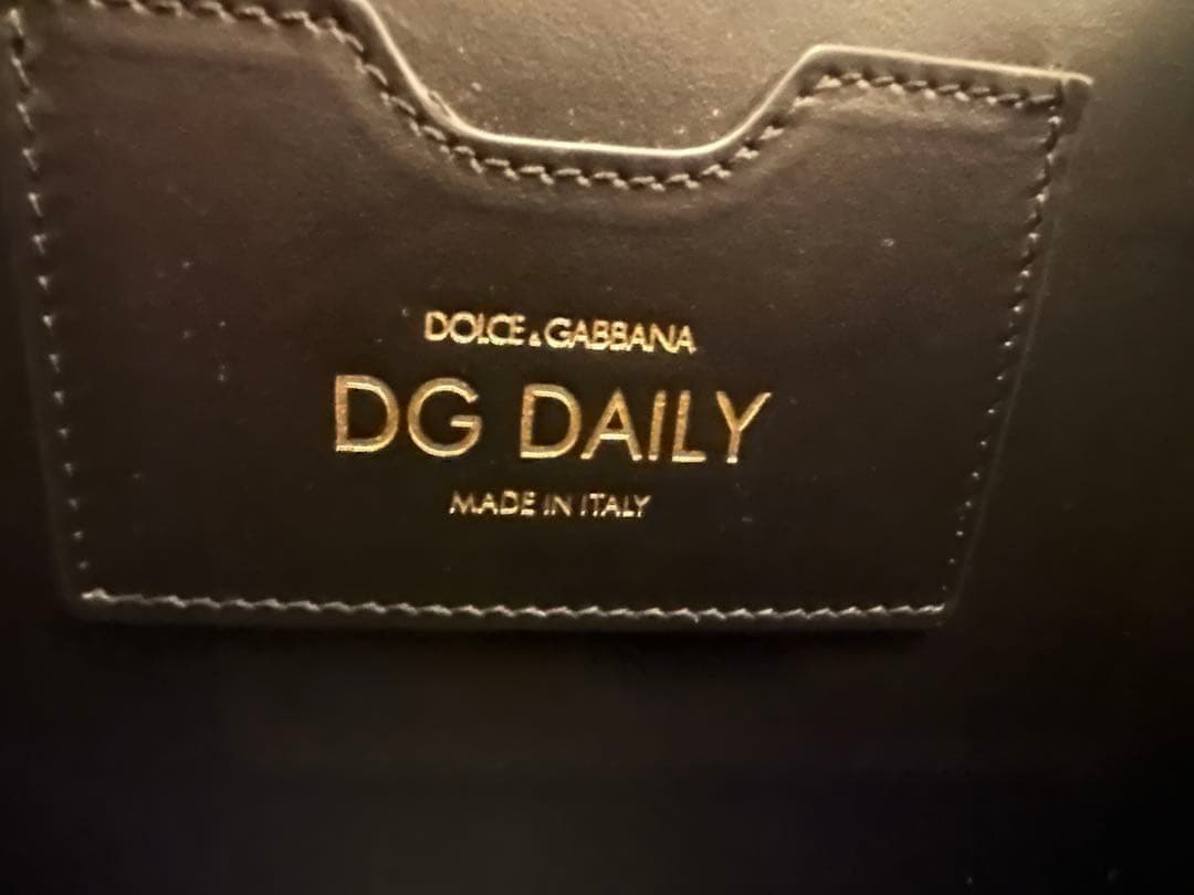 DG Dolce & Gabbana DG Leather Tote Bag Men Woman