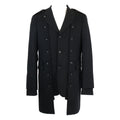 COMME des GARCONS HOMME PLUS 25AW Wool Gabardine x Wool Nylon Flannel Jacket Size M