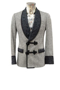全新吊牌未剪 傳奇 DOLCE & GABBANA 禮服夾克 西裝外套 灰色 男款 44 S