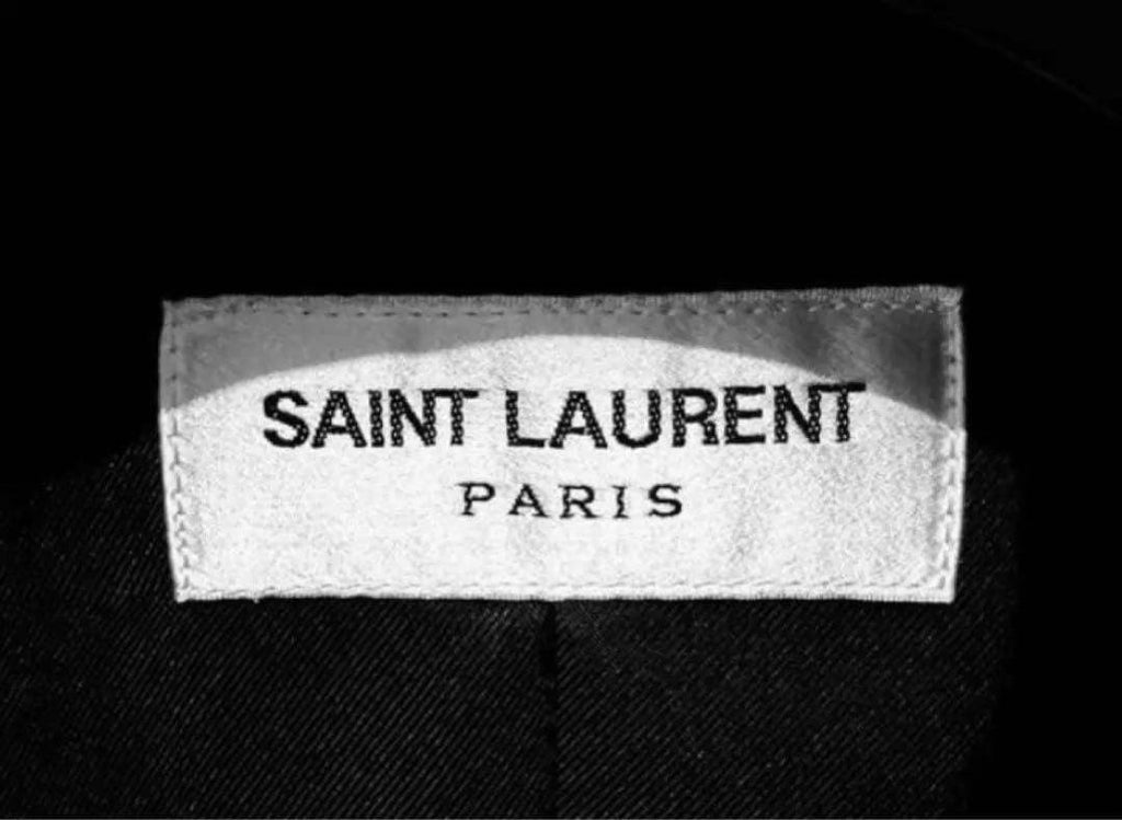 SAINT LAURENT Paris velvet velour set-up suit Brown S Jacket Pants Men