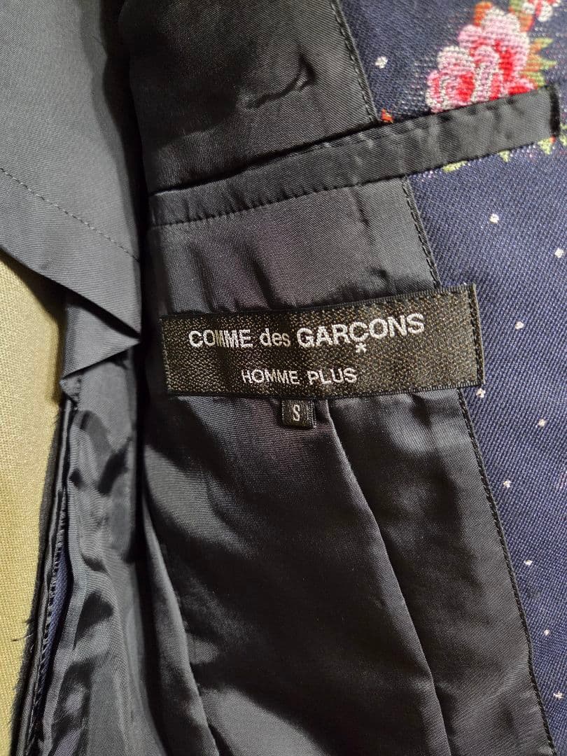 COMME des GARÇONS HOMME PLUS 2022SS "Existence of Flowers" Jacket Size S