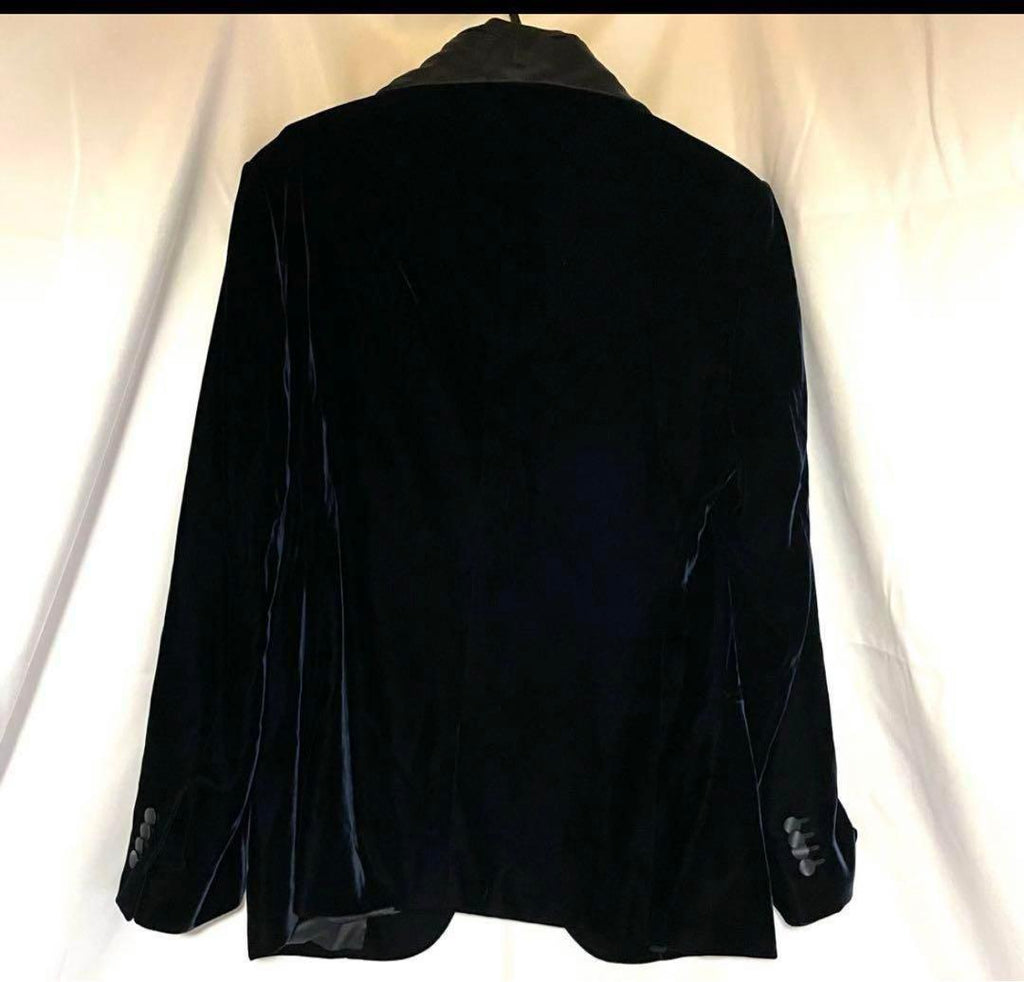 Velvet Giorgio Armani 3 Piece Set Up Suit Velvet Velour Jacket Pants Vest Men