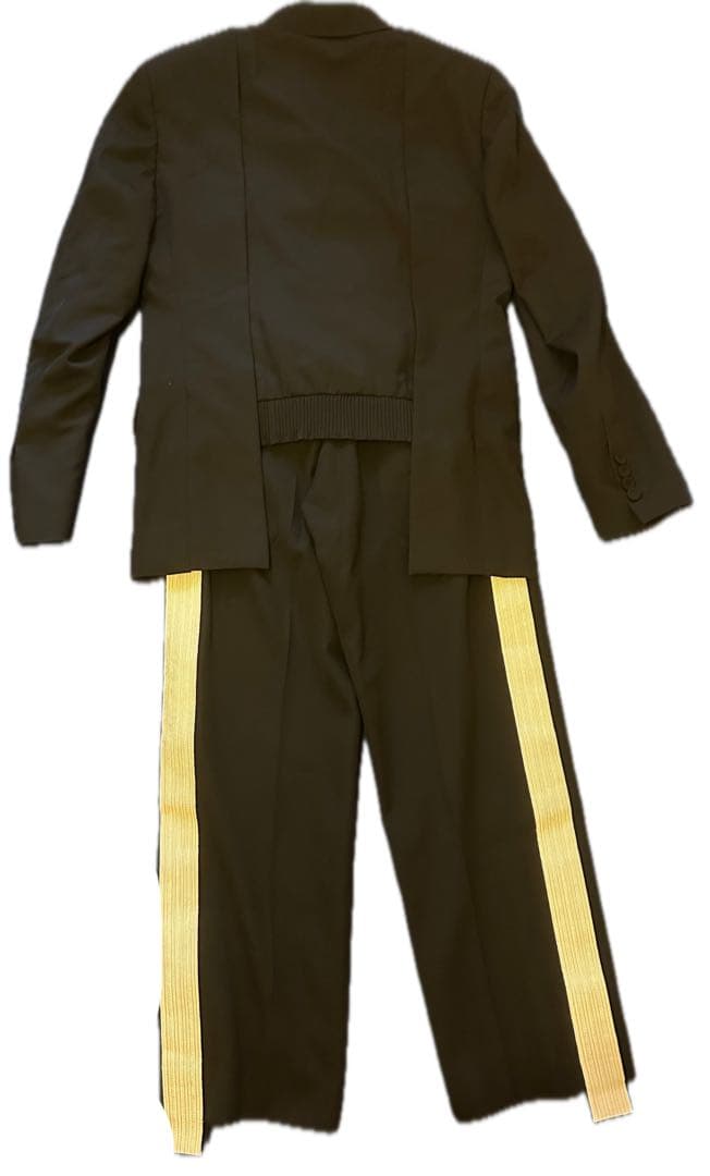 Current Brand tag DIOR HOMME Setup Suit Black Jacket 48 Pants 46 Men