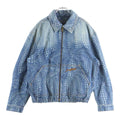 LOUIS VUITTON 2023AW x Yayoi Kusama Dot Zip-Up Denim Blouson RM232H HOA30W Size 52