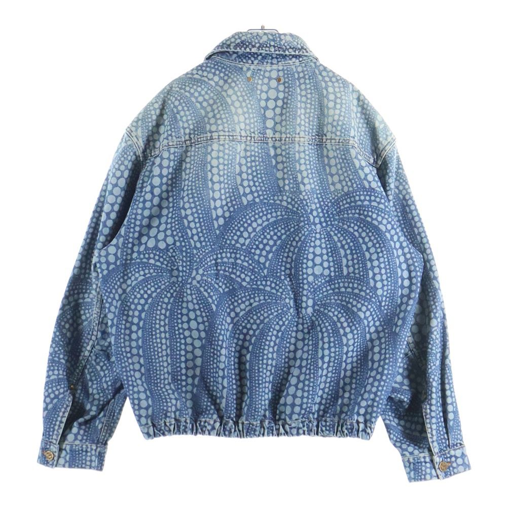LOUIS VUITTON 2023AW x Yayoi Kusama Dot Zip-Up Denim Blouson RM232H HOA30W Size 52