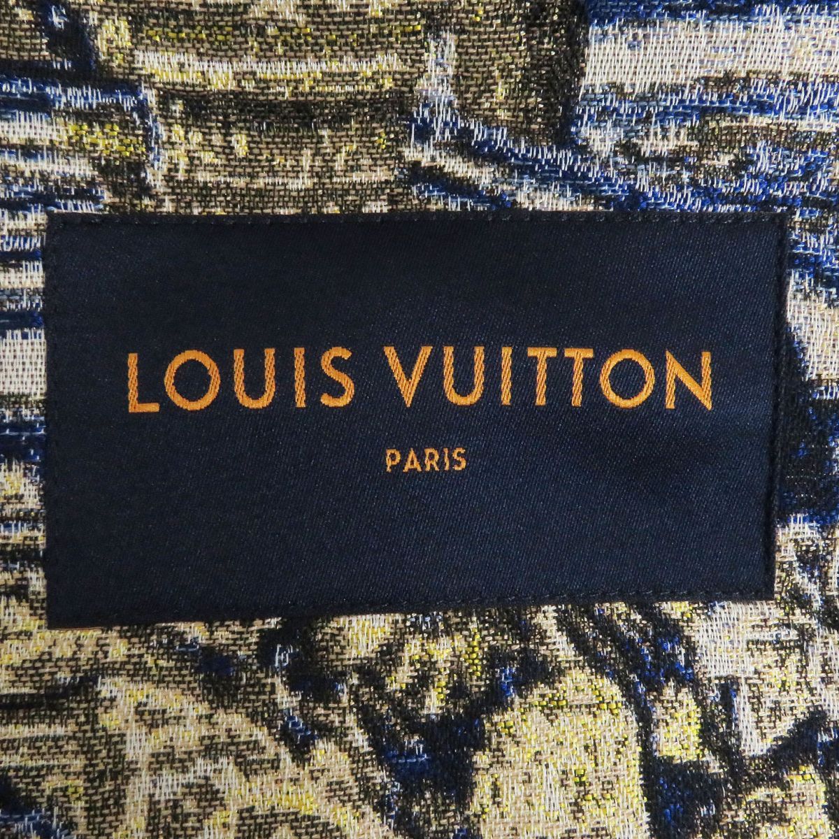 NWT LOUIS VUITTON 20SS Pre-Collection Tapestry DNA Belted Trench Coat Size 50