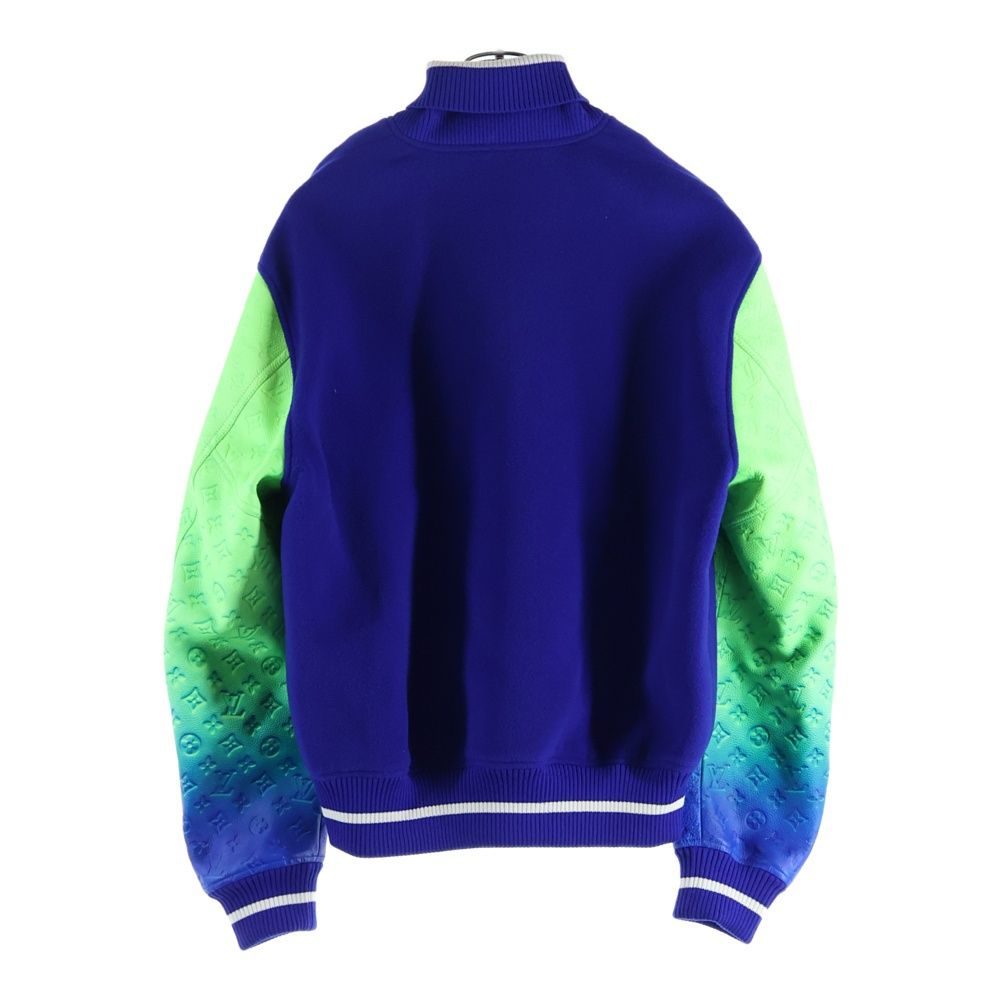 LOUIS VUITTON 2022SS Gradient Monogram Stadium Jacket Size 48